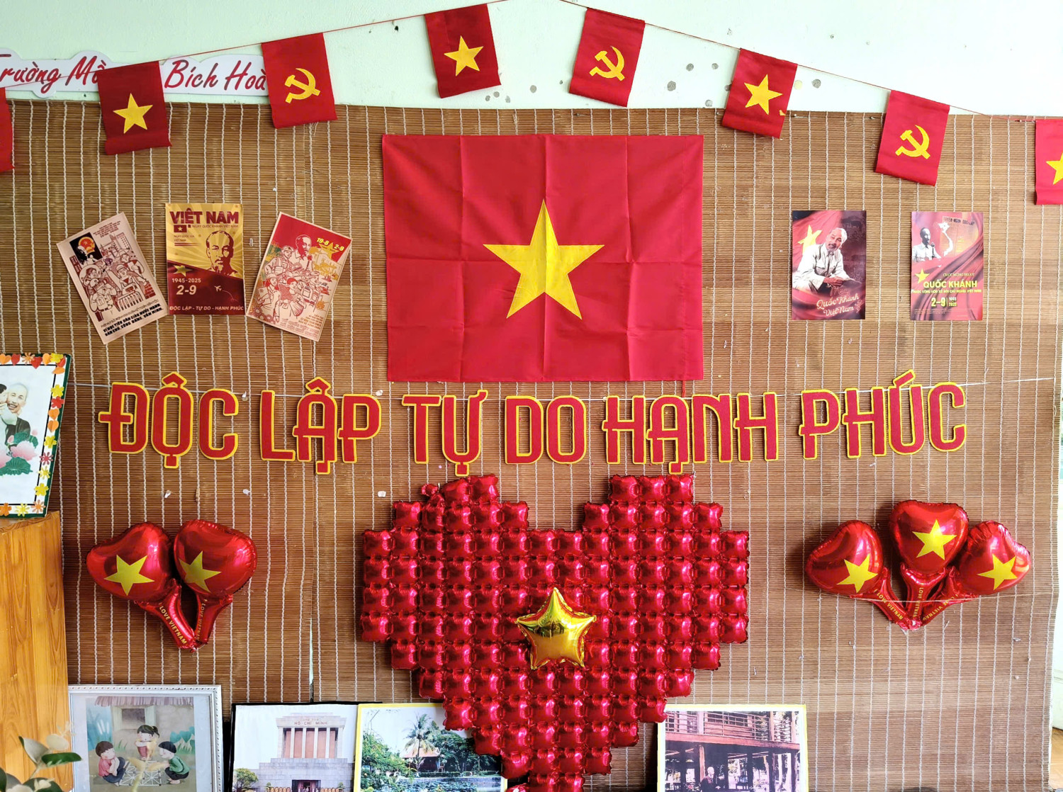 Trường MN Bích Hoà đón mừng lễ Quốc Khánh 2/9