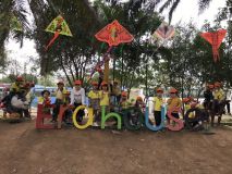 buổi đi chơi thăm quan nông trại của các bé lớp 5t A2